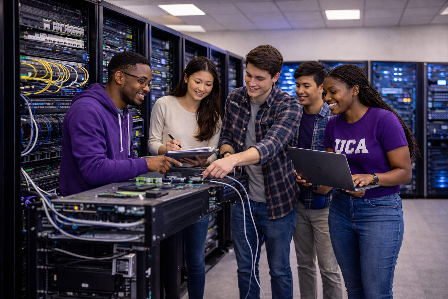 ARISE CyberAI students and learning environment